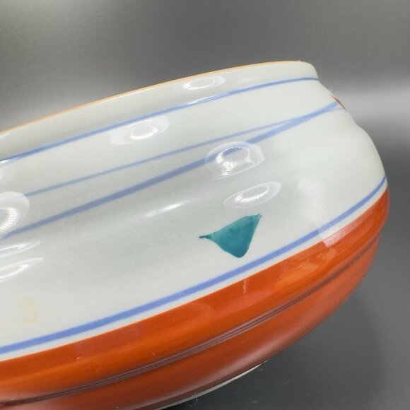 Royal Nobilta Bowl Handmade Stoneware Bowl Dish Planter Made In England Vintage - Picture 7 of 15